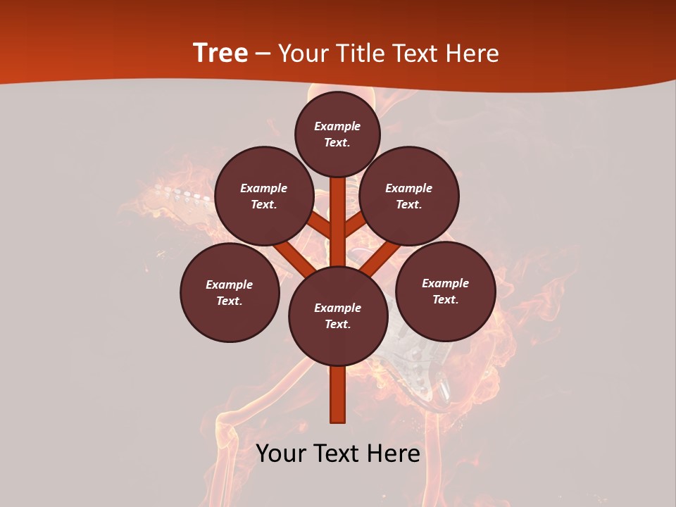 Beautiful Musical Rock PowerPoint Template