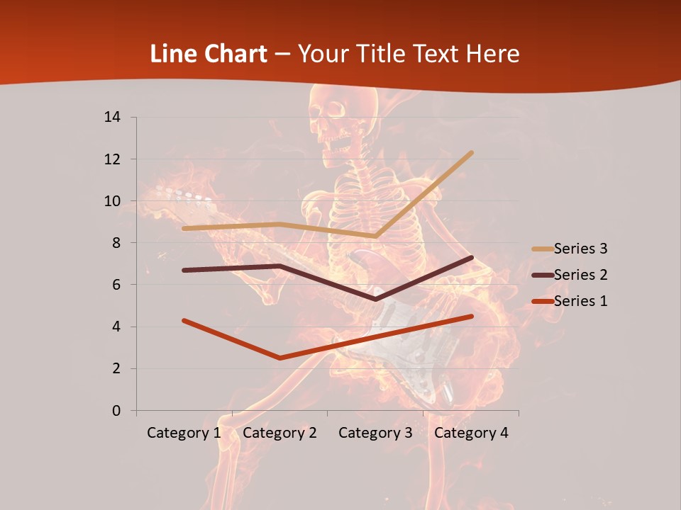 Beautiful Musical Rock PowerPoint Template