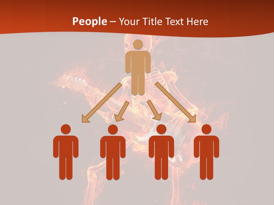 Beautiful Musical Rock PowerPoint Template