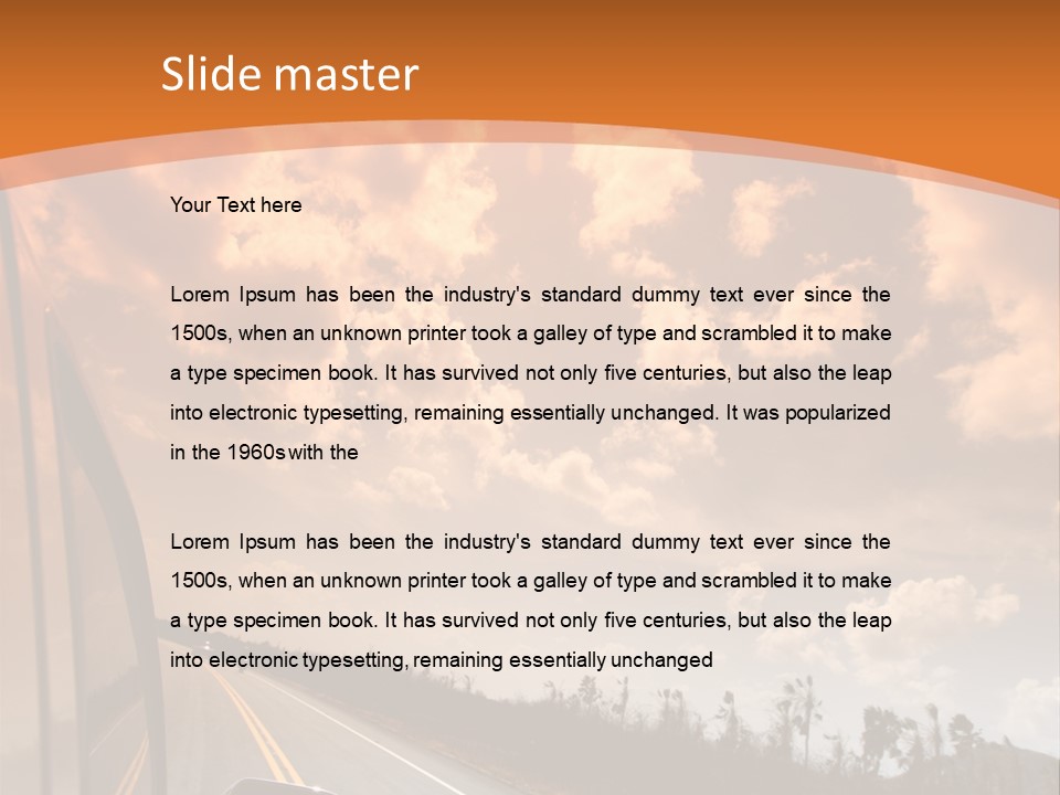 Fast Cloud Zoom PowerPoint Template