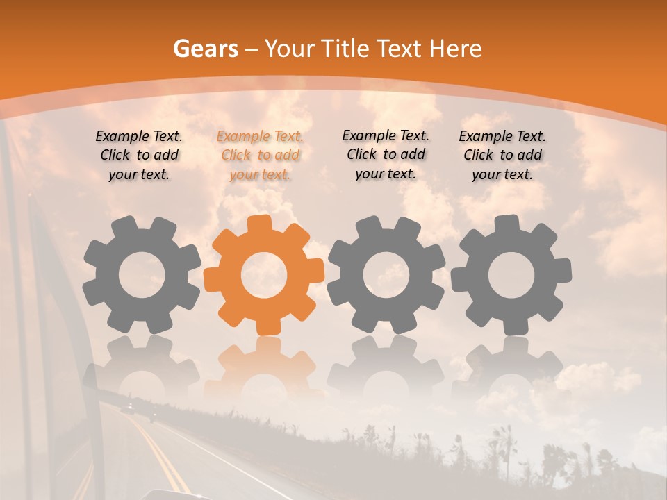 Fast Cloud Zoom PowerPoint Template