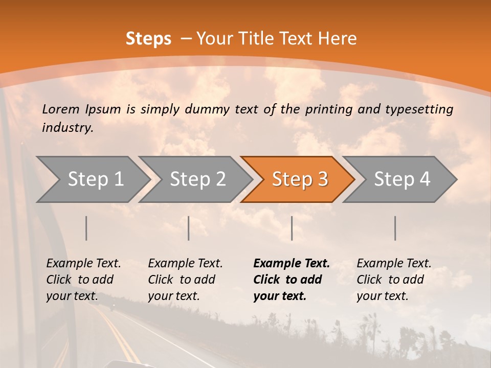 Fast Cloud Zoom PowerPoint Template