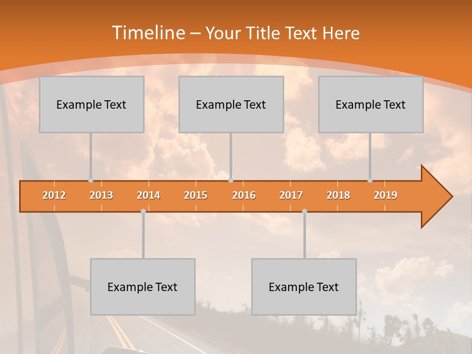 Fast Cloud Zoom PowerPoint Template
