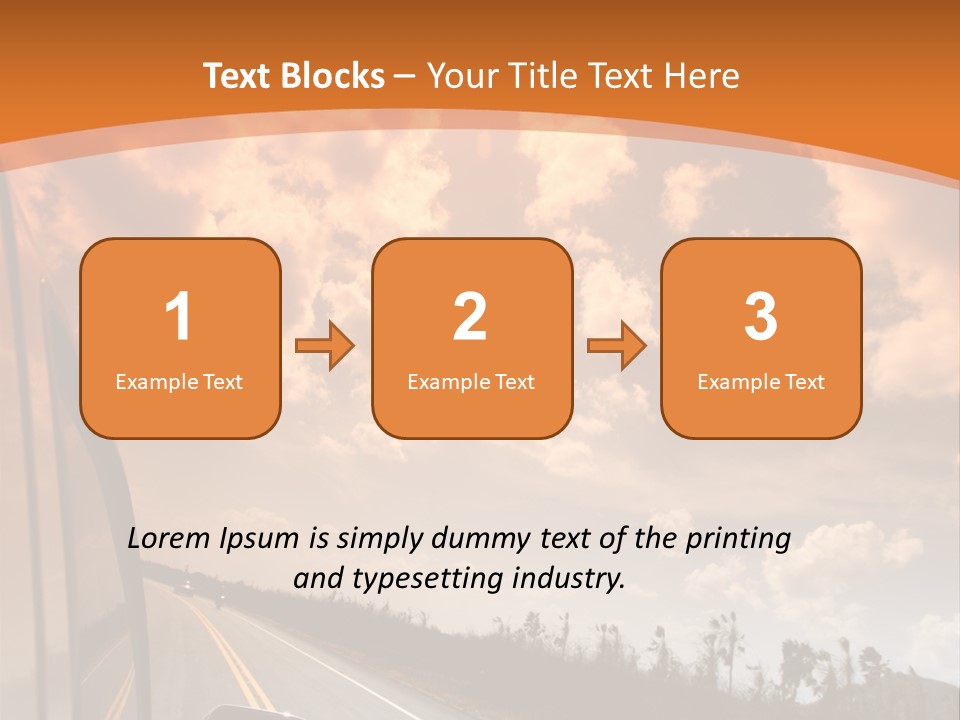 Fast Cloud Zoom PowerPoint Template