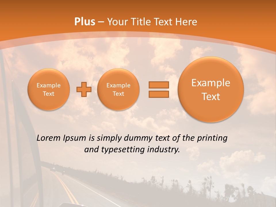 Fast Cloud Zoom PowerPoint Template