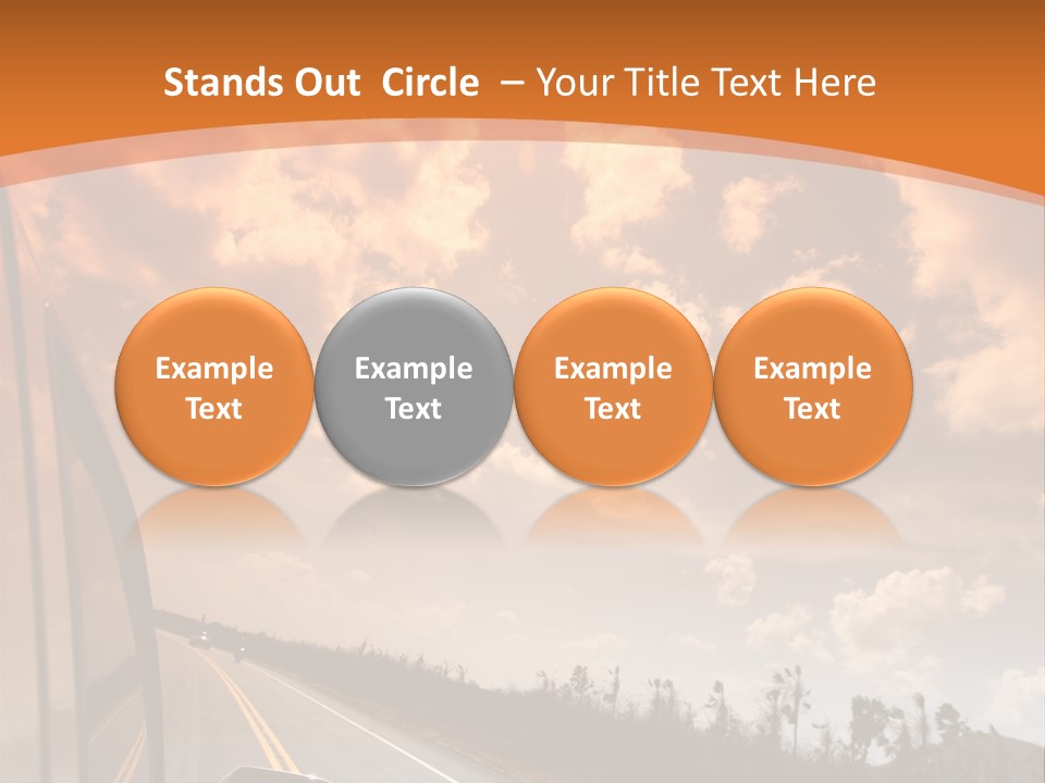 Fast Cloud Zoom PowerPoint Template