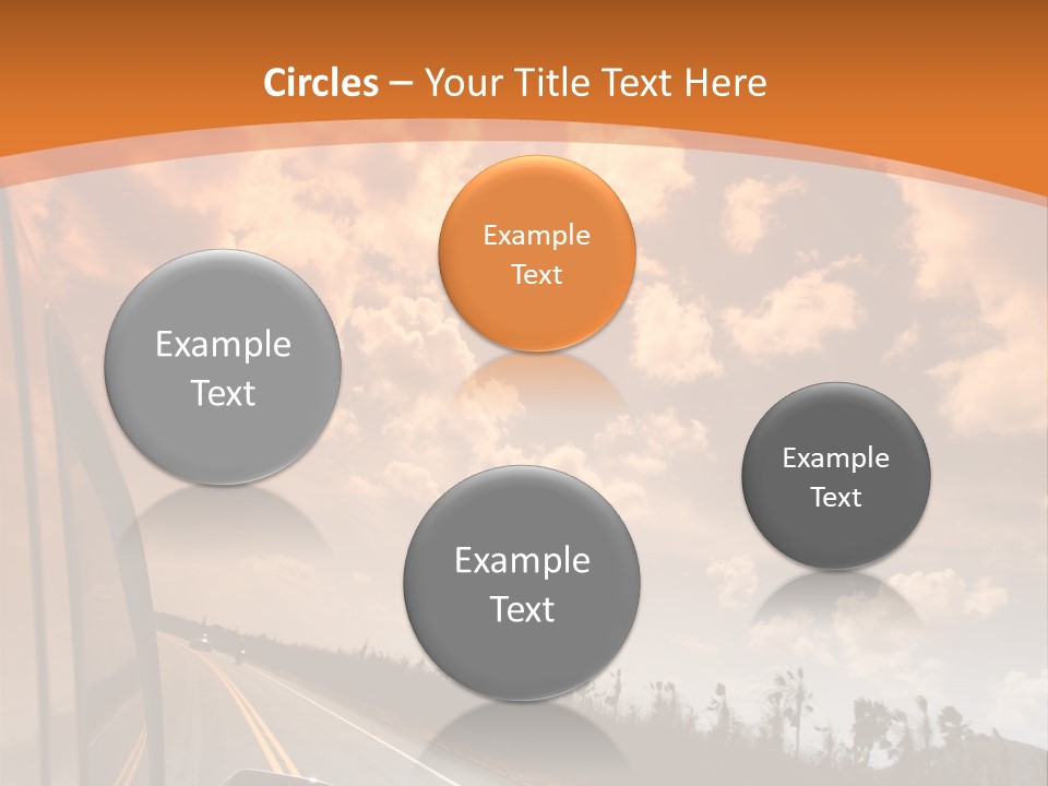 Fast Cloud Zoom PowerPoint Template