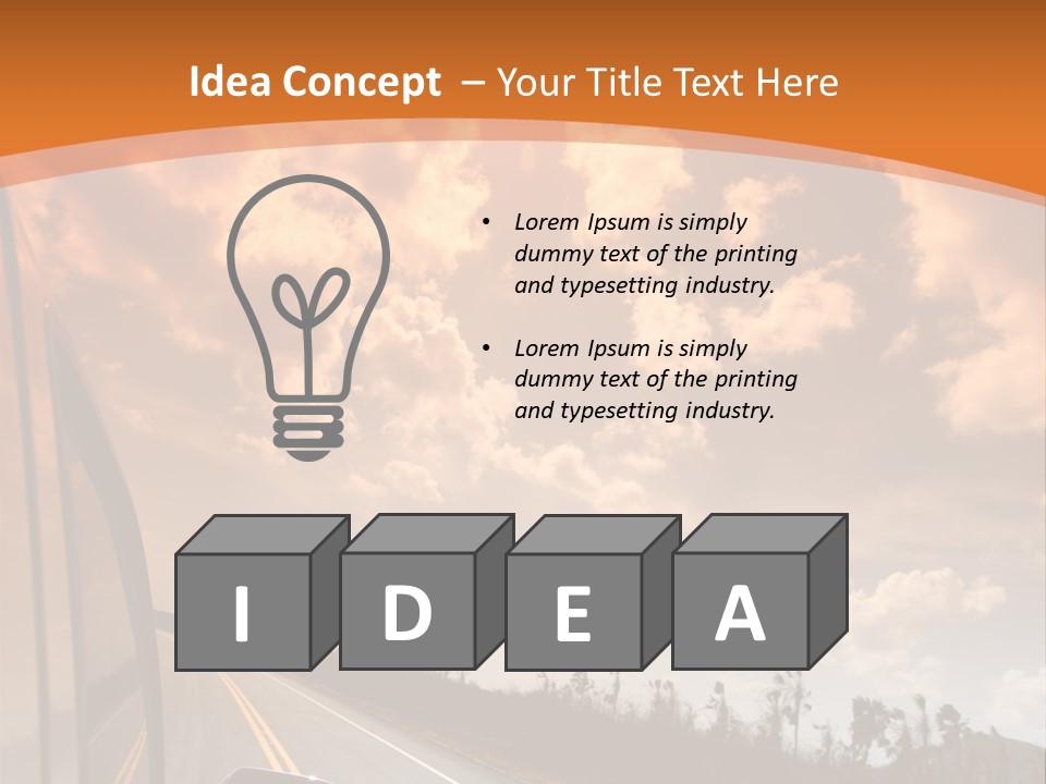 Fast Cloud Zoom PowerPoint Template