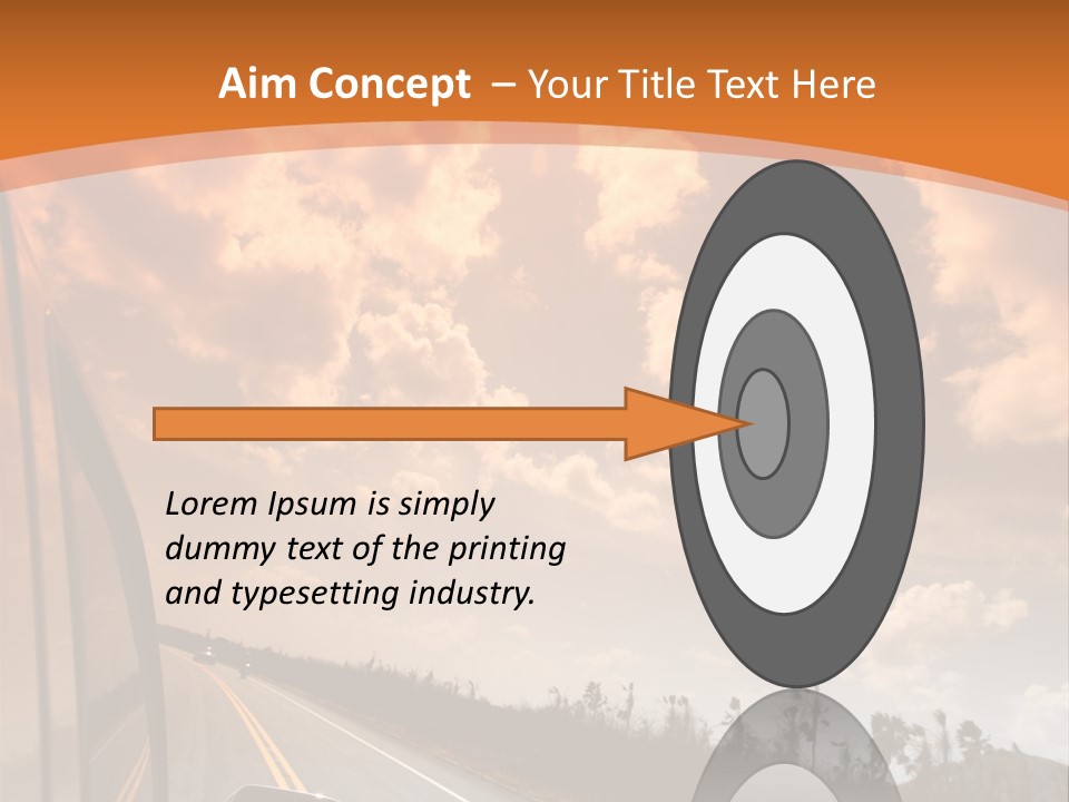 Fast Cloud Zoom PowerPoint Template