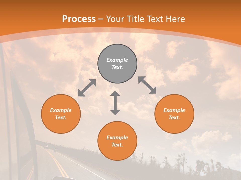 Fast Cloud Zoom PowerPoint Template
