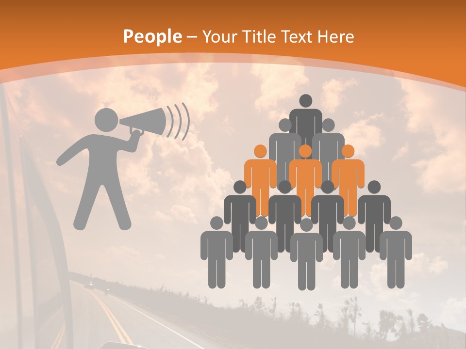 Fast Cloud Zoom PowerPoint Template