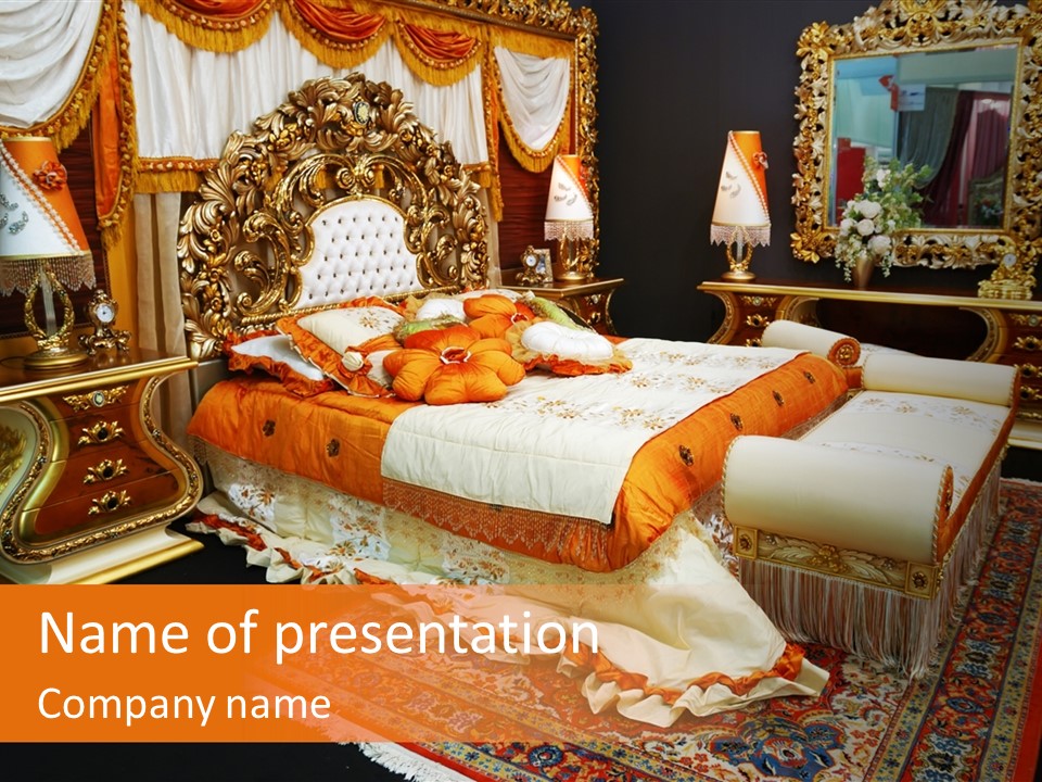 Decor Domestic Carpet PowerPoint Template