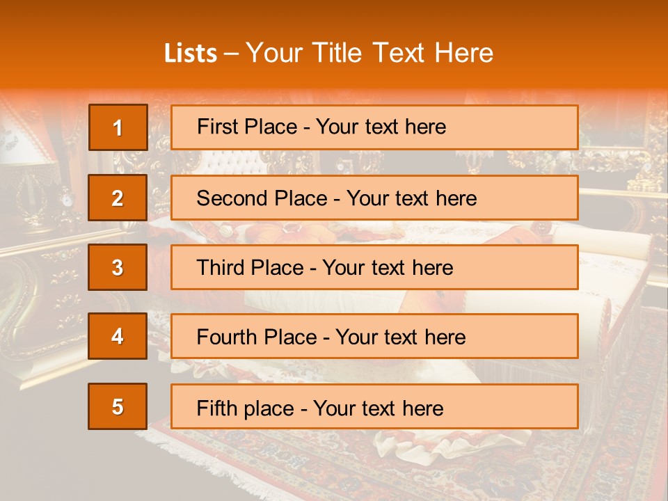 Decor Domestic Carpet PowerPoint Template