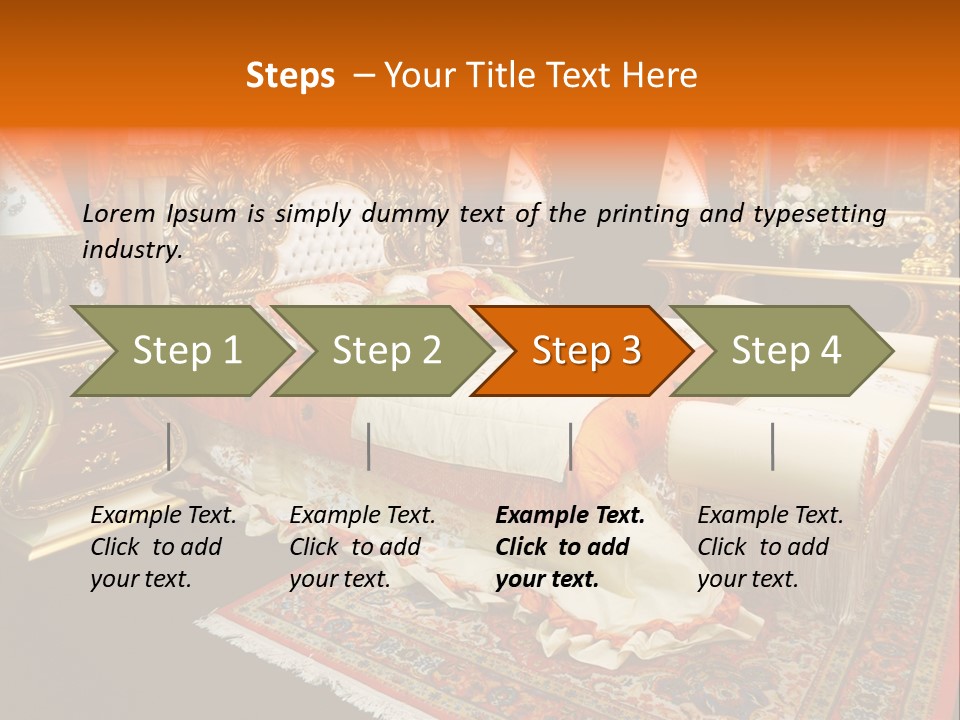 Decor Domestic Carpet PowerPoint Template