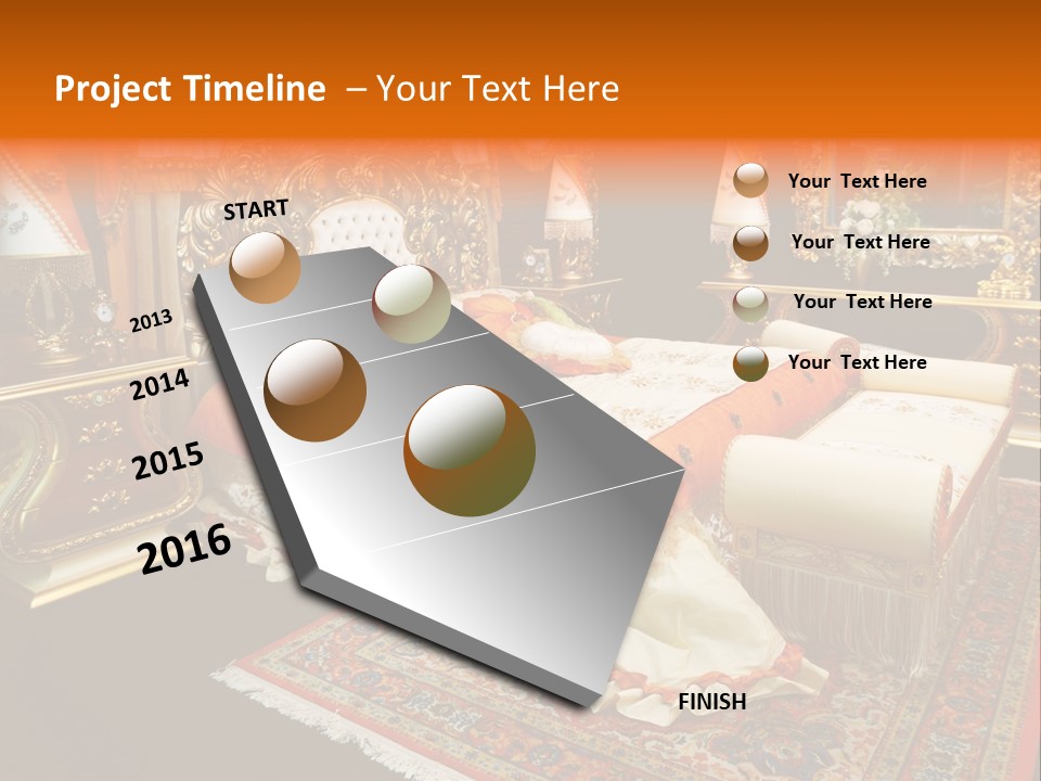 Decor Domestic Carpet PowerPoint Template