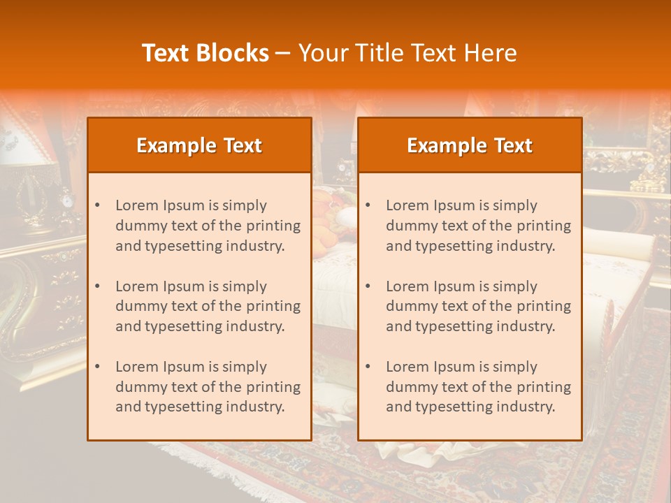 Decor Domestic Carpet PowerPoint Template