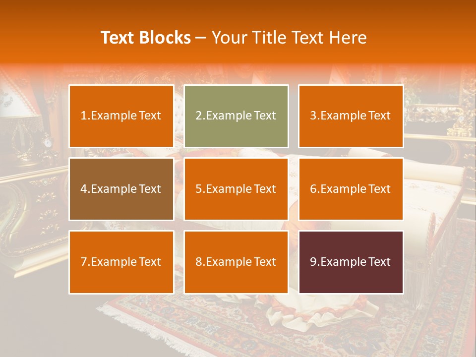 Decor Domestic Carpet PowerPoint Template