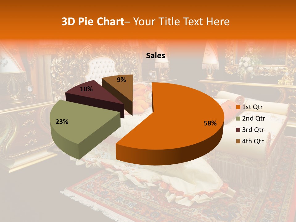 Decor Domestic Carpet PowerPoint Template