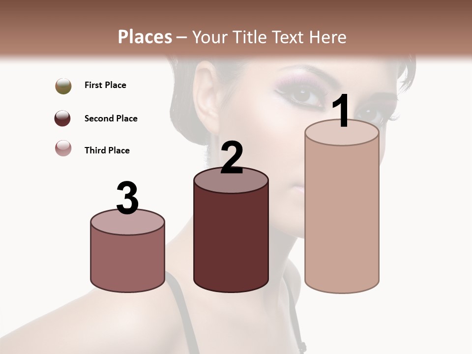 Attractive Background Femininity PowerPoint Template