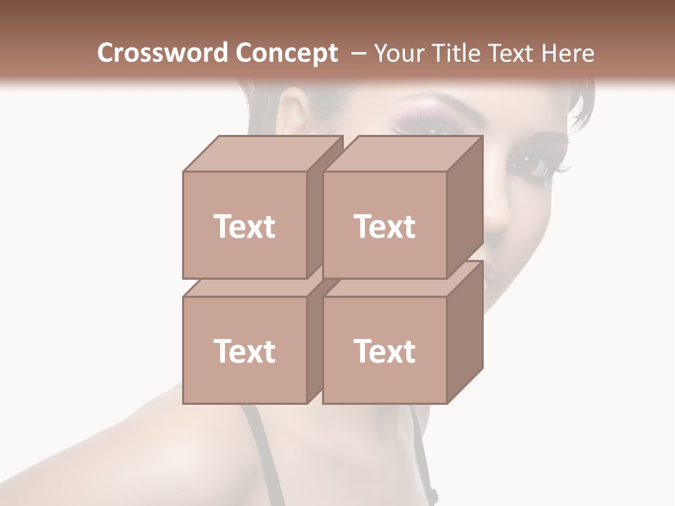 Attractive Background Femininity PowerPoint Template