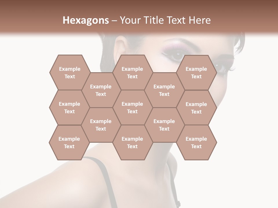 Attractive Background Femininity PowerPoint Template