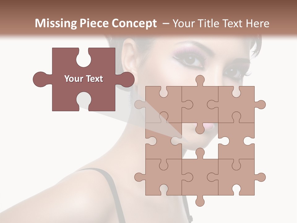 Attractive Background Femininity PowerPoint Template