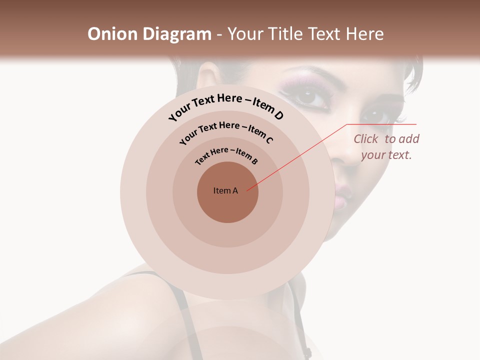 Attractive Background Femininity PowerPoint Template