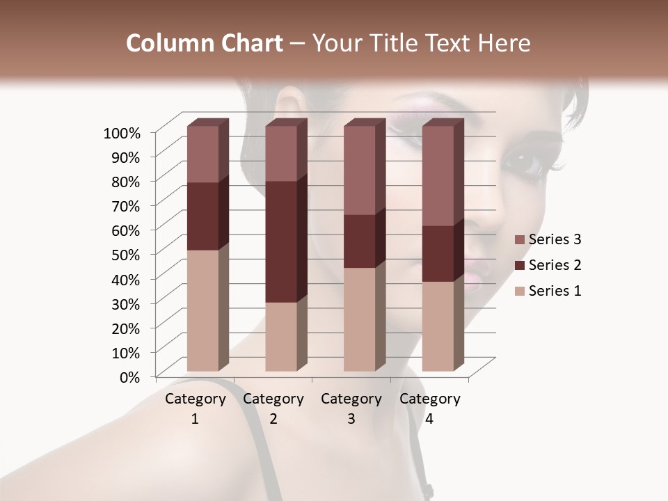 Attractive Background Femininity PowerPoint Template