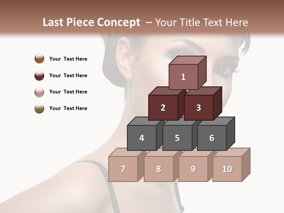 Attractive Background Femininity PowerPoint Template