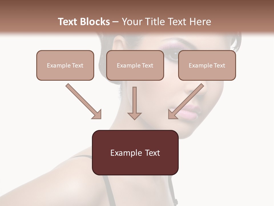Attractive Background Femininity PowerPoint Template