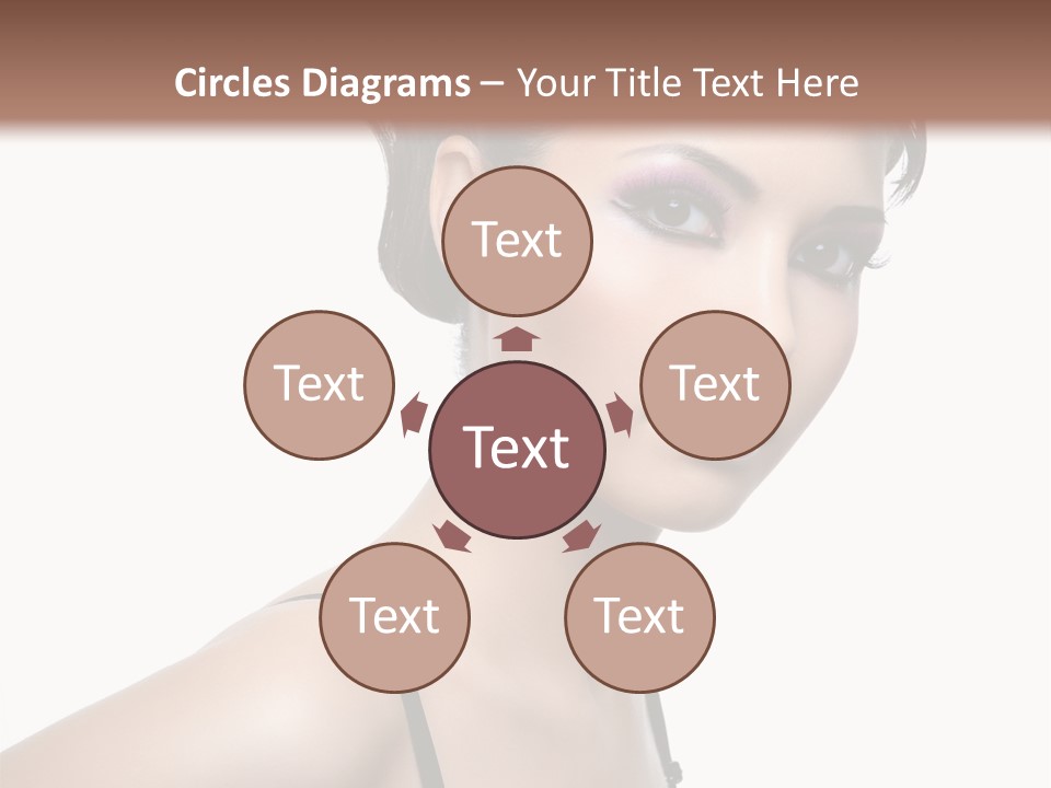 Attractive Background Femininity PowerPoint Template