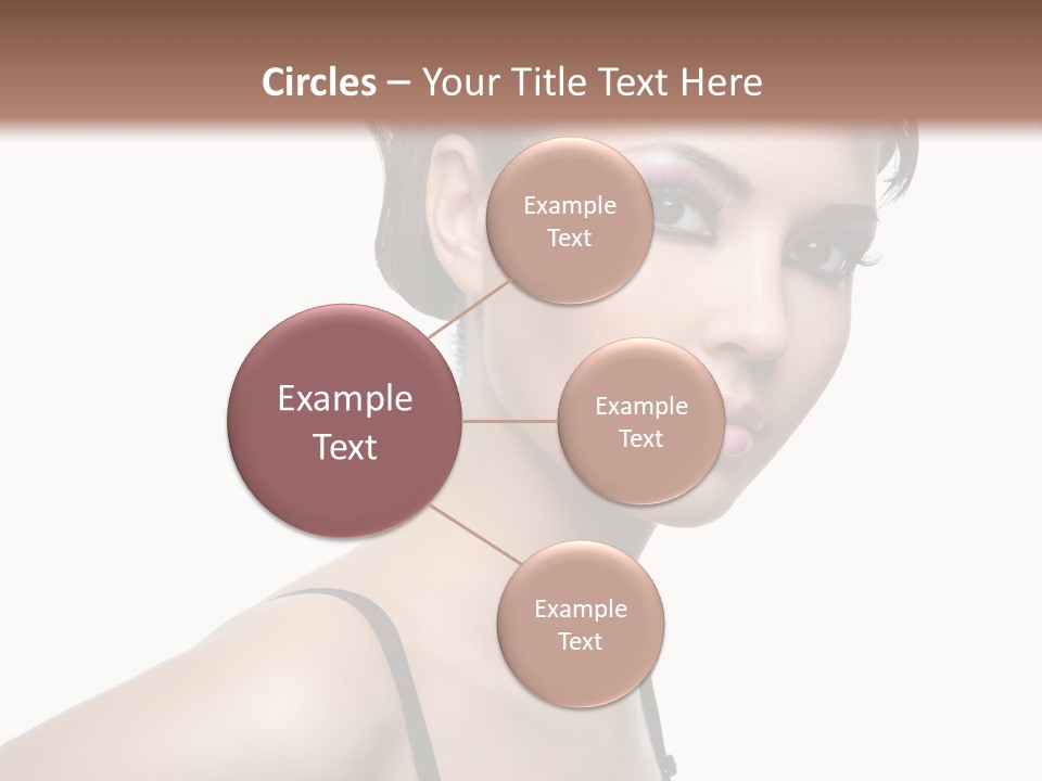 Attractive Background Femininity PowerPoint Template