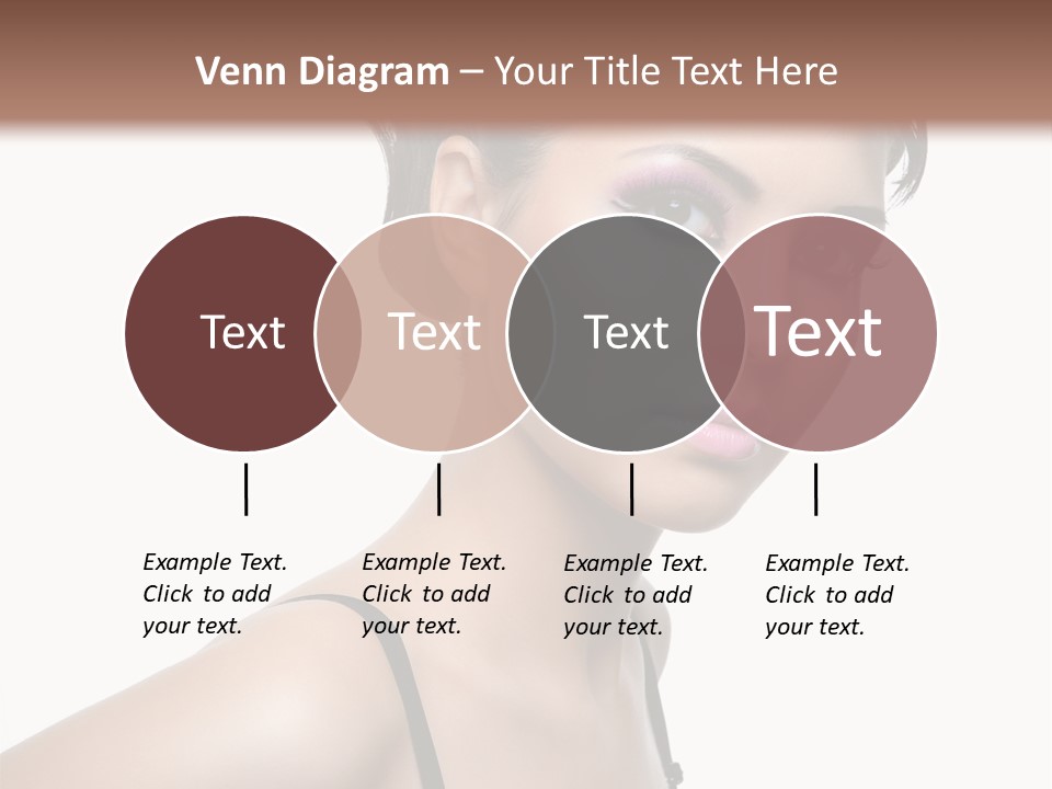 Attractive Background Femininity PowerPoint Template