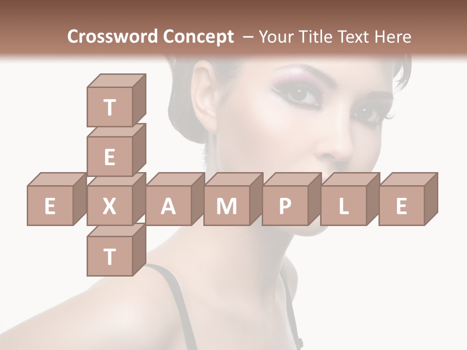 Attractive Background Femininity PowerPoint Template