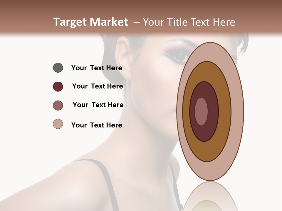 Attractive Background Femininity PowerPoint Template