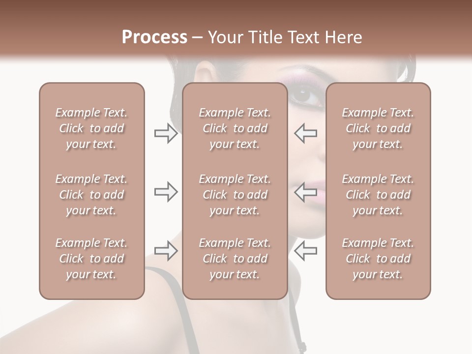 Attractive Background Femininity PowerPoint Template