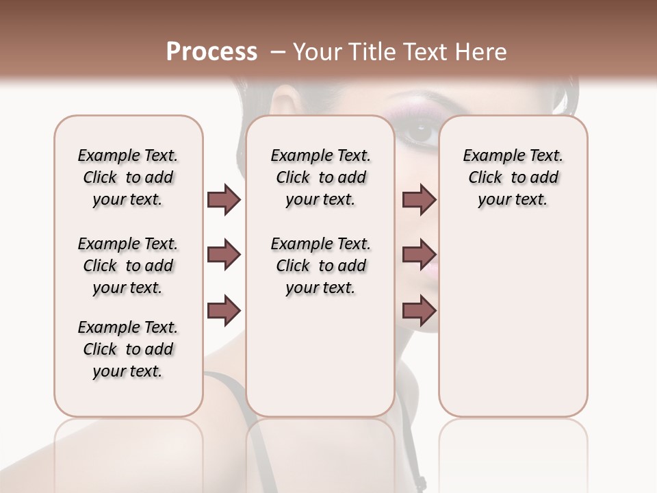 Attractive Background Femininity PowerPoint Template