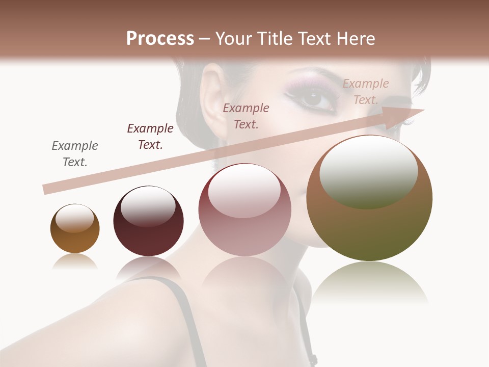 Attractive Background Femininity PowerPoint Template