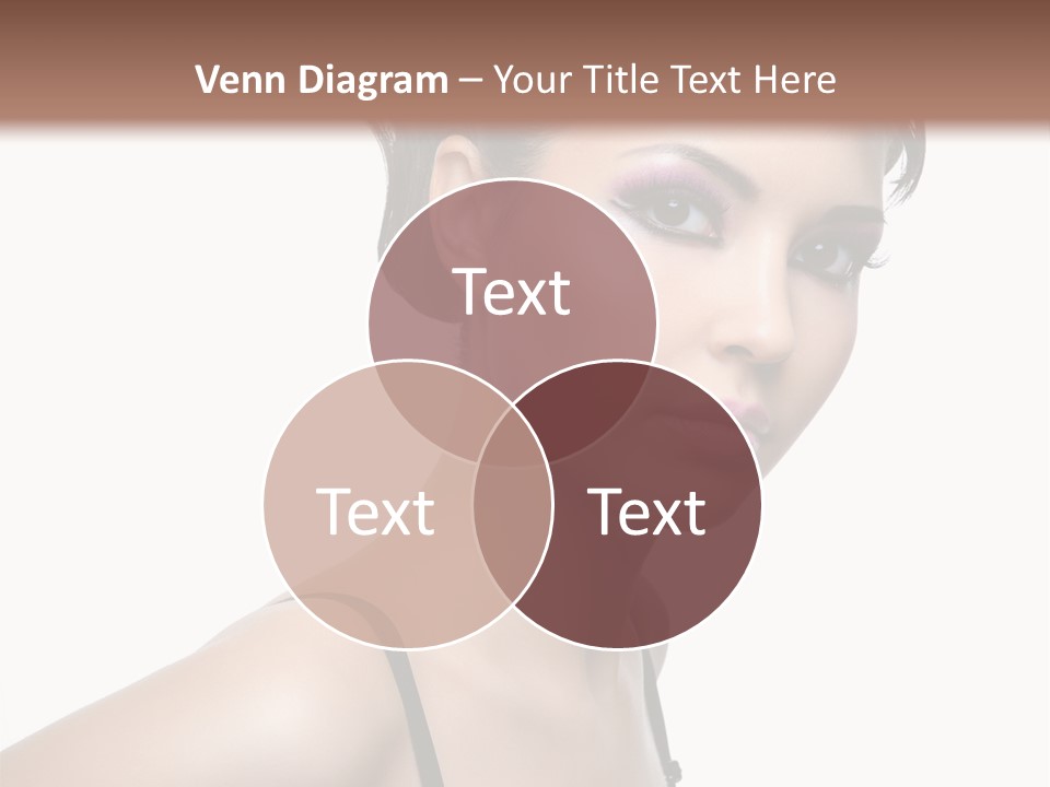 Attractive Background Femininity PowerPoint Template