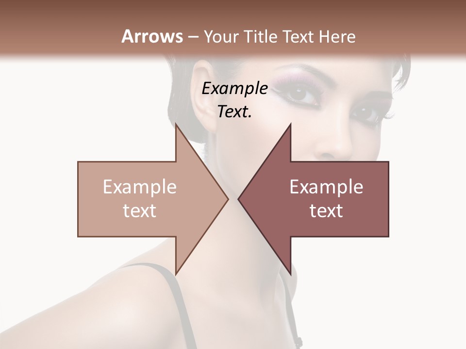 Attractive Background Femininity PowerPoint Template