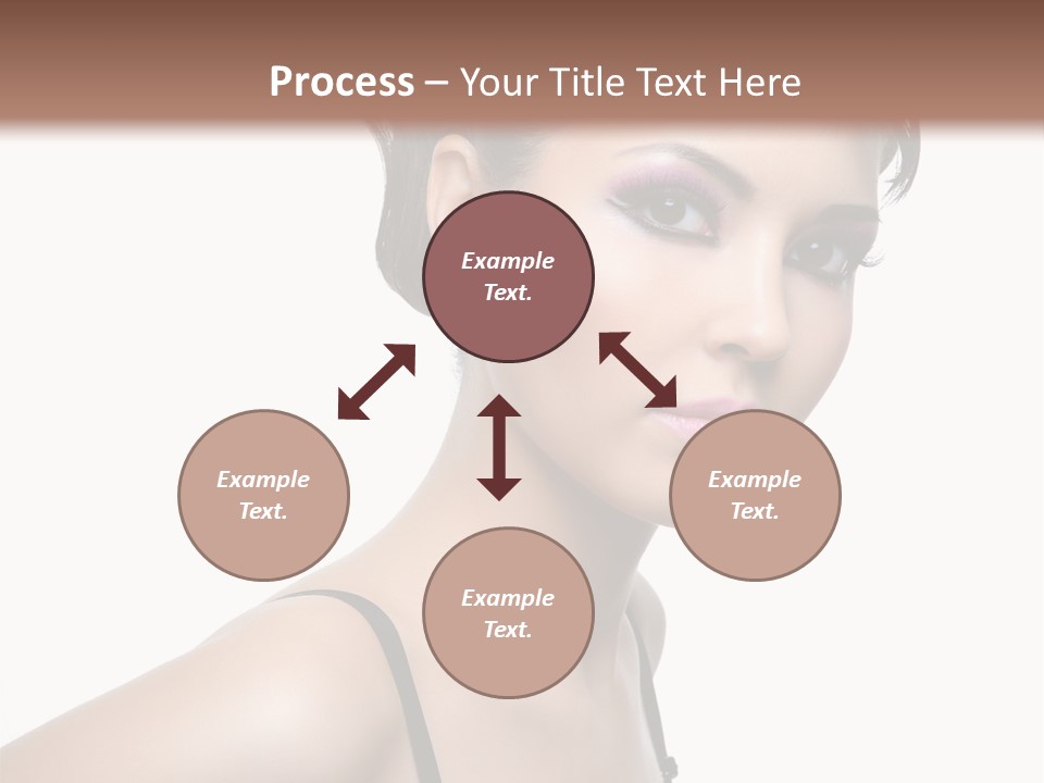 Attractive Background Femininity PowerPoint Template