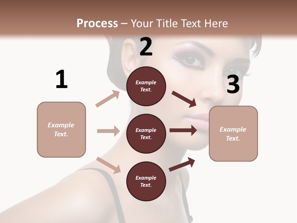 Attractive Background Femininity PowerPoint Template