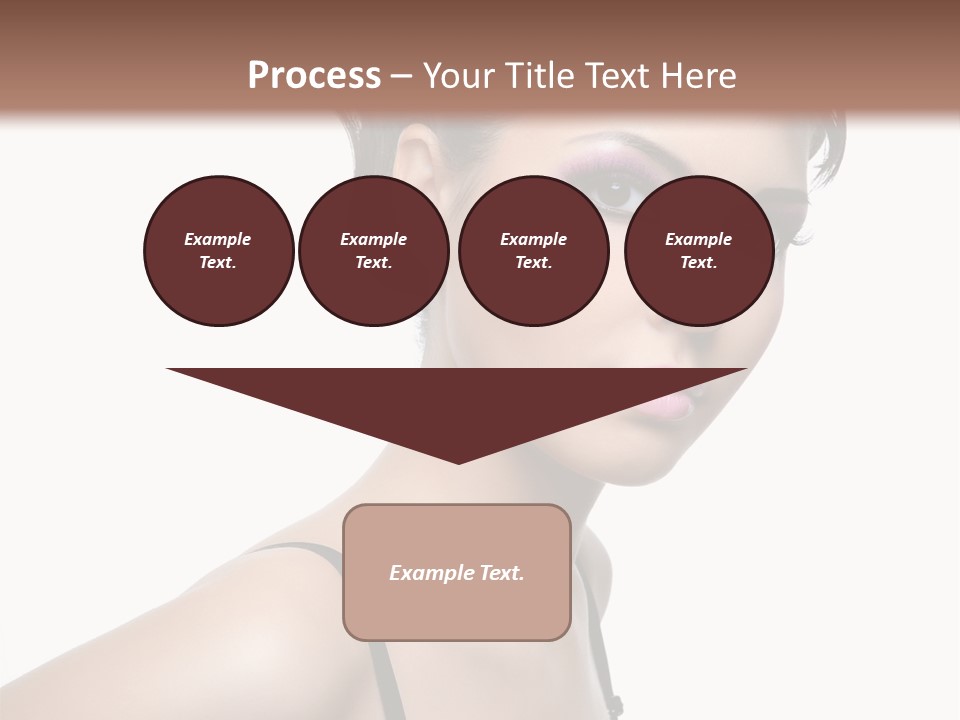 Attractive Background Femininity PowerPoint Template