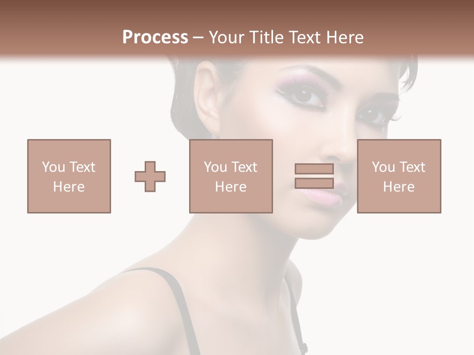 Attractive Background Femininity PowerPoint Template