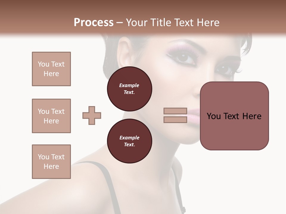 Attractive Background Femininity PowerPoint Template