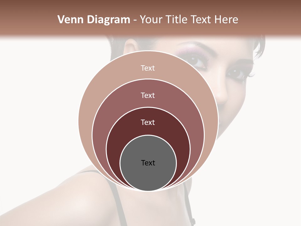 Attractive Background Femininity PowerPoint Template