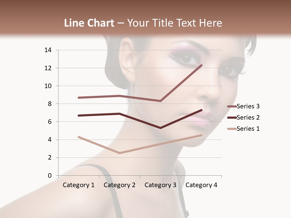 Attractive Background Femininity PowerPoint Template