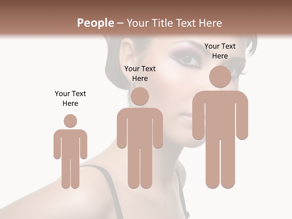 Attractive Background Femininity PowerPoint Template