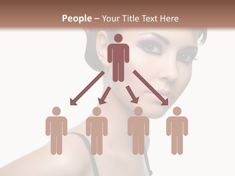 Attractive Background Femininity PowerPoint Template