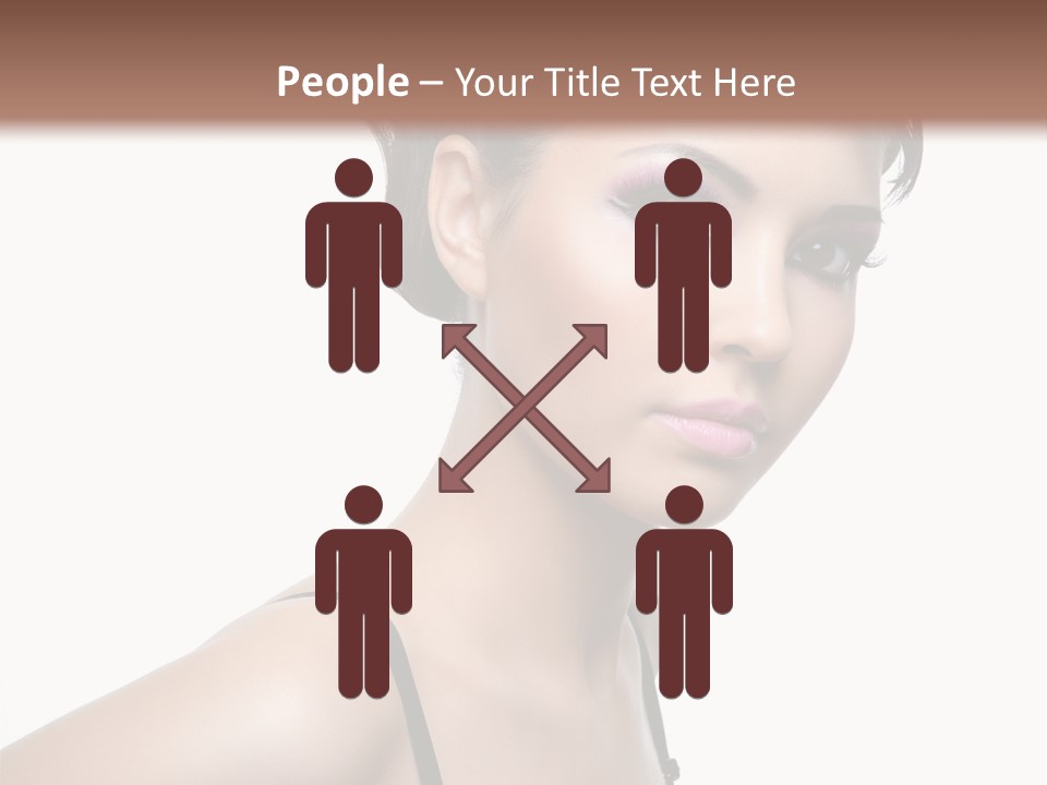 Attractive Background Femininity PowerPoint Template